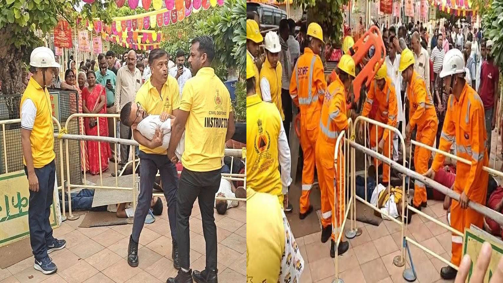 जन्माष्टमी से पहले गोविंद देवजी मंदिर में बड़ा अलर्ट, मॉक ड्रिल में खुली सुरक्षा व्यवस्था की पोल जन्माष्टमी से पहले गोविंद देवजी मंदिर में बड़ा अलर्ट, मॉक ड्रिल में खुली सुरक्षा व्यवस्था की पोल