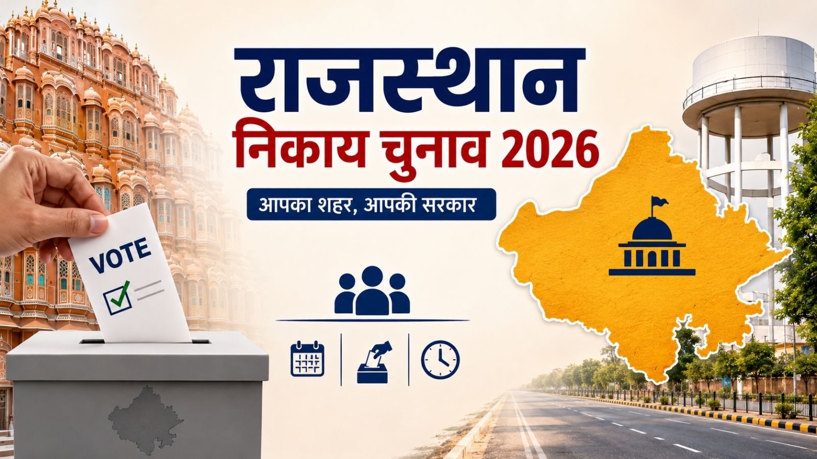 Explainer: राजस्थान निकाय चुनाव 2026, समझें क्या है बीजेपी की "वन स्टेट-वन इलेक्शन" की रणनीति और संभागवार महामंथन की असली कहानी Explainer: राजस्थान निकाय चुनाव 2026, समझें क्या है बीजेपी की "वन स्टेट-वन इलेक्शन" की रणनीति और संभागवार महामंथन की असली कहानी