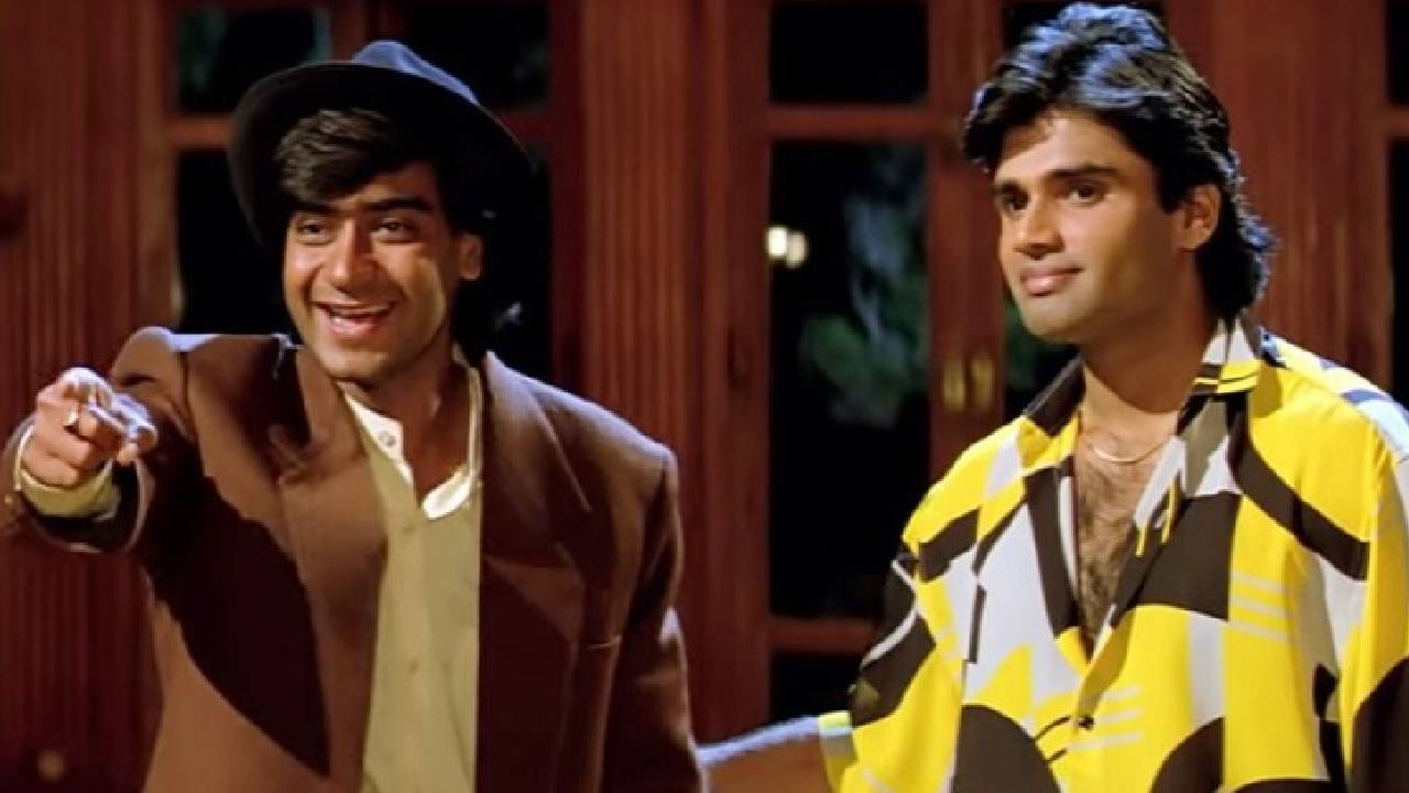 Ajay Devgn Raveena Tandon