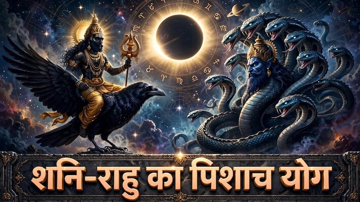 किसी की भी जिंदगी बिगाड़ सकता है शनि-राहु का पिशाच योग, जानिए इसका असर और उपाय