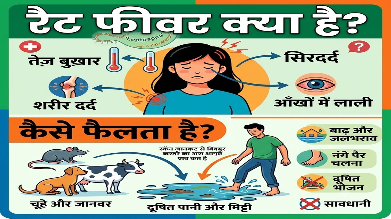 Explainer: क्या होता है रैट फीवर? कैसे फैलता है और क्या हैं इसके लक्षण और बचाव, यहां सबकुछ जानिए Explainer: क्या होता है रैट फीवर? कैसे फैलता है और क्या हैं इसके लक्षण और बचाव, यहां सबकुछ जानिए