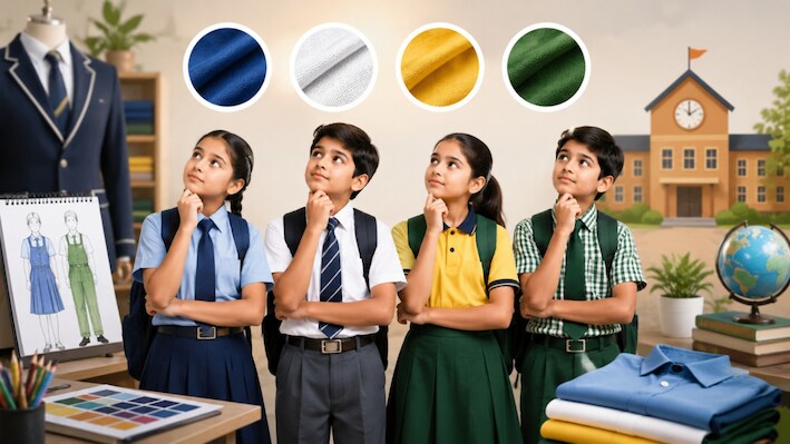 नीला, सफेद, पीला या हरा ही क्यों? आखिर कैसे तय होते हैं स्कूल यूनिफॉर्म के रंग?