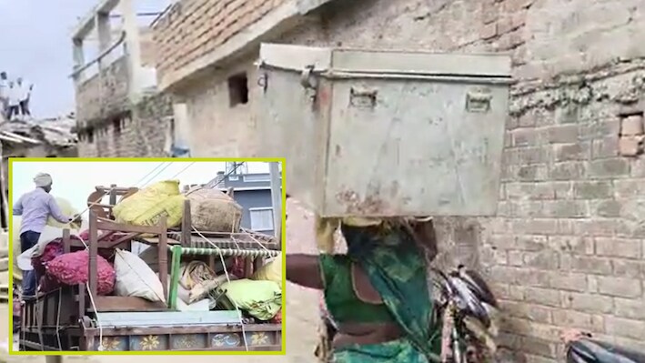 भागलपुर में गंगा का खौफनाक मंजर: आशियाना छोड़ पलायन को मजबूर हुए राघोपुर के लोग