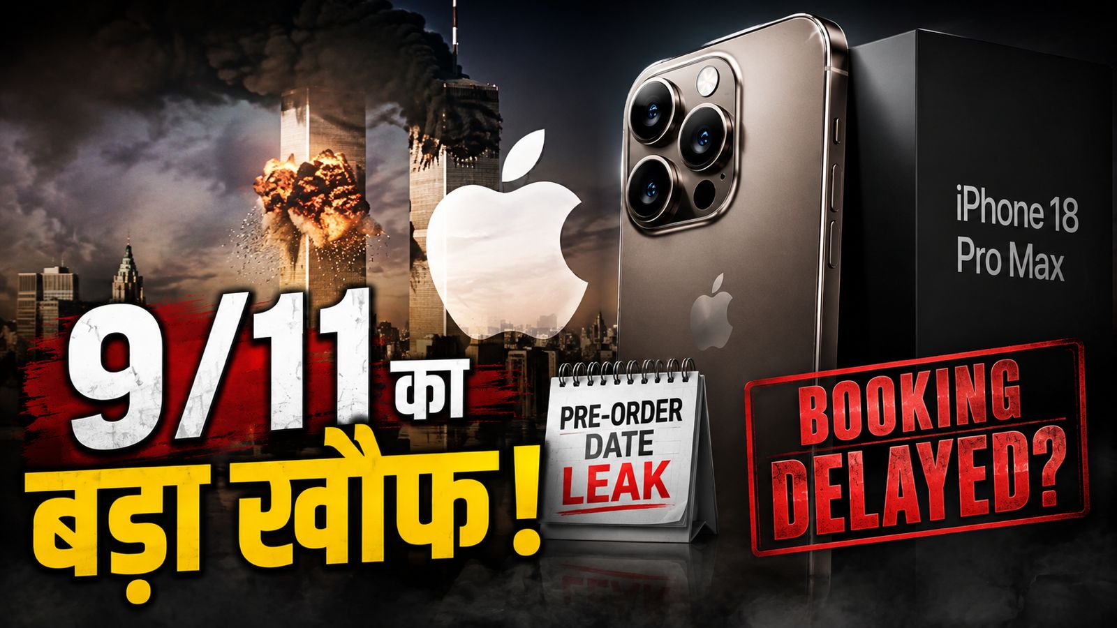 क्या 9/11 की वजह से टलेगी iPhone 18 Pro Max की बुकिंग? प्री-ऑर्डर डेट हुई Leak, नई रिपोर्ट ने घुमाया दिमाग क्या 9/11 की वजह से टलेगी iPhone 18 Pro Max की बुकिंग? प्री-ऑर्डर डेट हुई Leak, नई रिपोर्ट ने घुमाया दिमाग