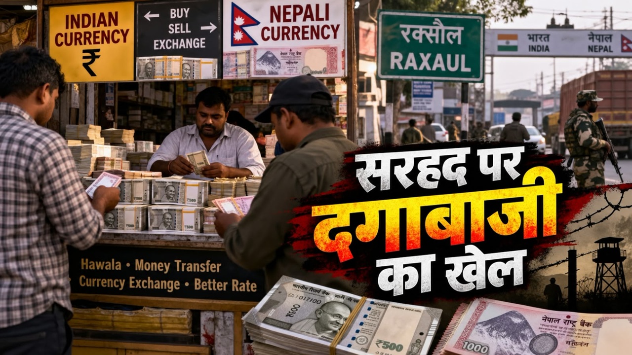 Investigation: नेपाल बॉर्डर पर काले-सफेद का 'डर्टी गेम', फैला करंसी के अवैध लेनदेन का जाल, गोरखधंधे की INSIDE STORY Investigation: नेपाल बॉर्डर पर काले-सफेद का 'डर्टी गेम', फैला करंसी के अवैध लेनदेन का जाल, गोरखधंधे की INSIDE STORY
