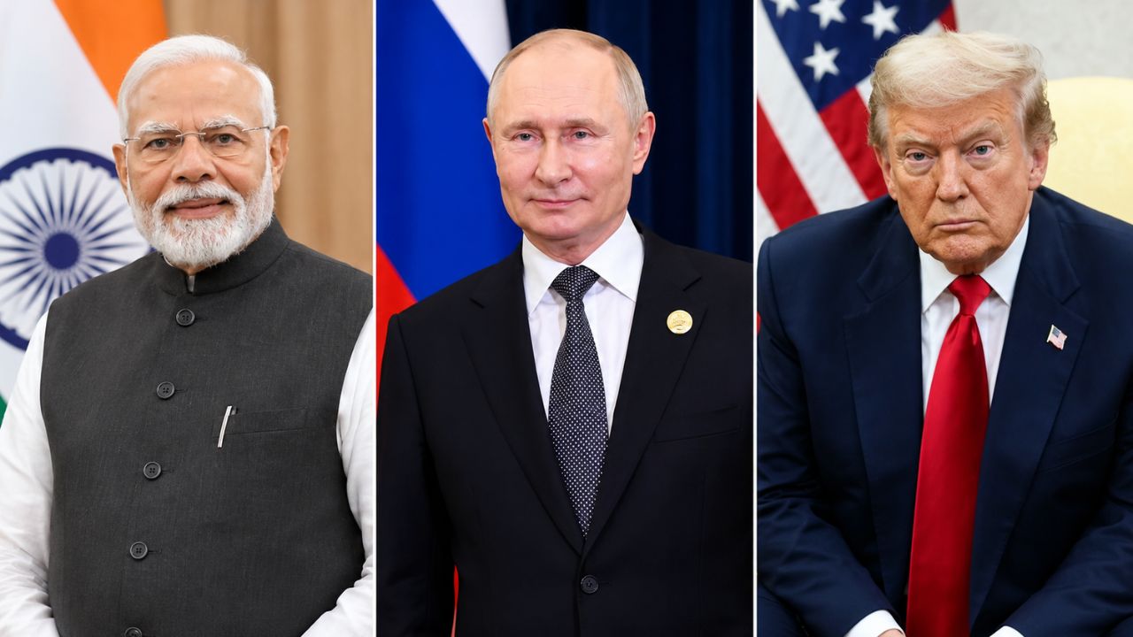 दुनिया में युद्ध से तनाव, लेकिन BRICS में रूस-भारत का 'महासंगम'; पुतिन के दिल्ली आने से US को क्या संदेश? दुनिया में युद्ध से तनाव, लेकिन BRICS में रूस-भारत का 'महासंगम'; पुतिन के दिल्ली आने से US को क्या संदेश?