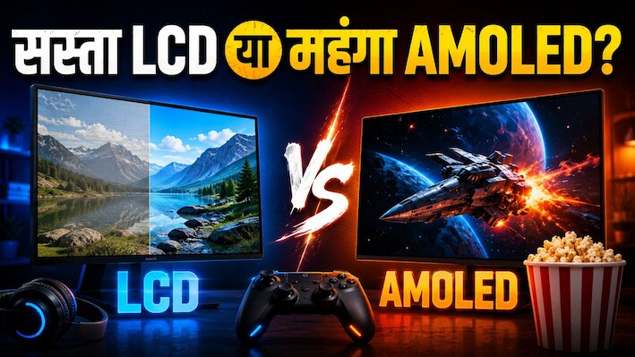 गेमिंग और मूवीज का असली मजा किसमें? AMOLED, OLED और LCD के बीच का 5 मिनट में समझें पूरा खेल