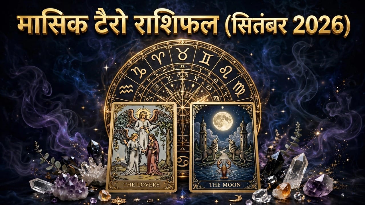 Tarot Rashifal 2026: तुला राशि वालों के करियर में आएगी गति, धनु वालों को मिलेगा भाग्य का साथ! पढ़ें सितंबर का टैरो राशिफल Tarot Rashifal 2026: तुला राशि वालों के करियर में आएगी गति, धनु वालों को मिलेगा भाग्य का साथ! पढ़ें सितंबर का टैरो राशिफल