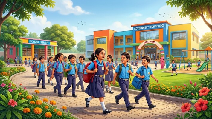 मुफ्त किताबें, वर्दी, भोजन, छात्रवृत्ति और छात्रावास... सरकारी स्कूलों में बच्चों को रोकने के लिए सरकार की ये योजनाएं कितनी कारगर?