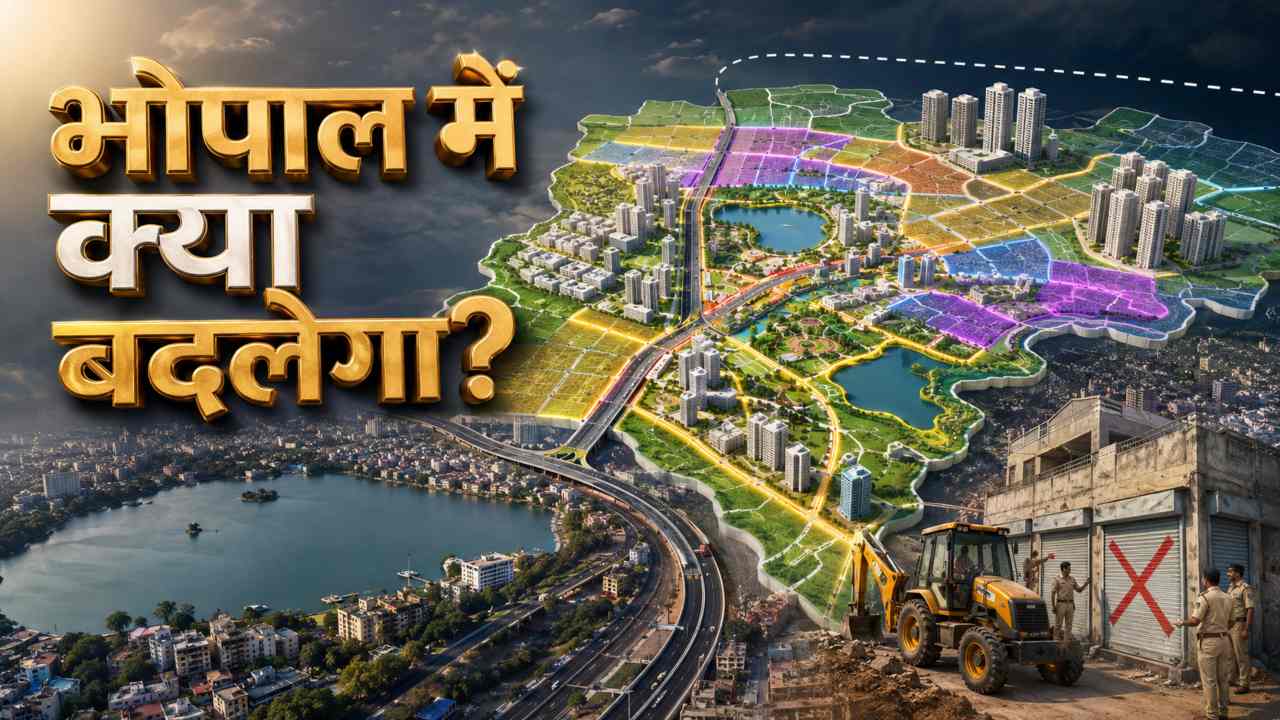 Explainer: भोपाल मास्टर प्लान 2031 लागू हुआ तो क्या-क्या बदल जाएगा? जानें ज़ोनिंग से लेकर प्रॉपर्टी और सड़कों की पूरी तस्वीर Explainer: भोपाल मास्टर प्लान 2031 लागू हुआ तो क्या-क्या बदल जाएगा? जानें ज़ोनिंग से लेकर प्रॉपर्टी और सड़कों की पूरी तस्वीर