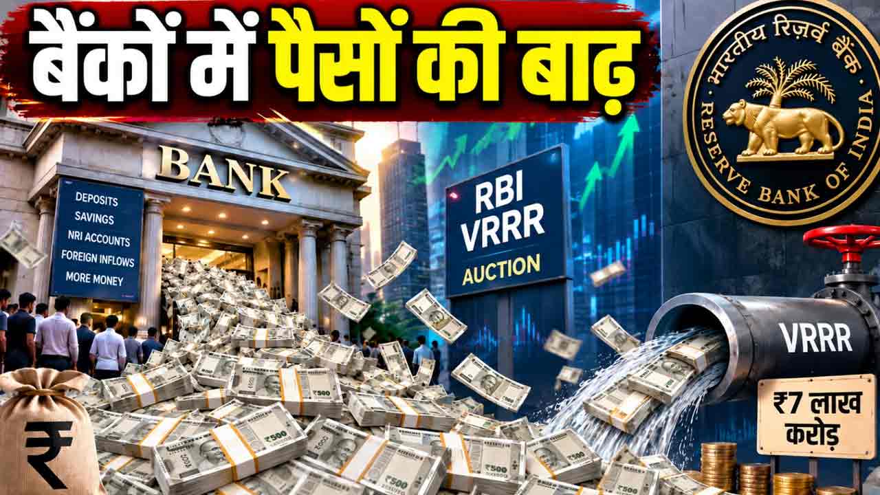 Explainer: ये VRRR है बाबू! बैंकों में आ गया पैसा ही पैसा, RBI ने कसा शिकंजा; कैश फ्लो पर होगा कंट्रोल, काबू में रहेगी महंगाई Explainer: ये VRRR है बाबू! बैंकों में आ गया पैसा ही पैसा, RBI ने कसा शिकंजा; कैश फ्लो पर होगा कंट्रोल, काबू में रहेगी महंगाई