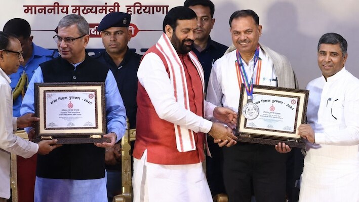 Haryana में 78 शिक्षकों को मिला राज्य शिक्षक पुरस्कार, पानीपत के सबसे ज्यादा 13 टीचर्स शामिल