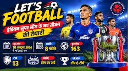 ISL का नया सीजन: 13 टीमों के बीच खेले जाएंगे 163 मैच, टूर्नामेंट में इस बार क्या-क्या नया?