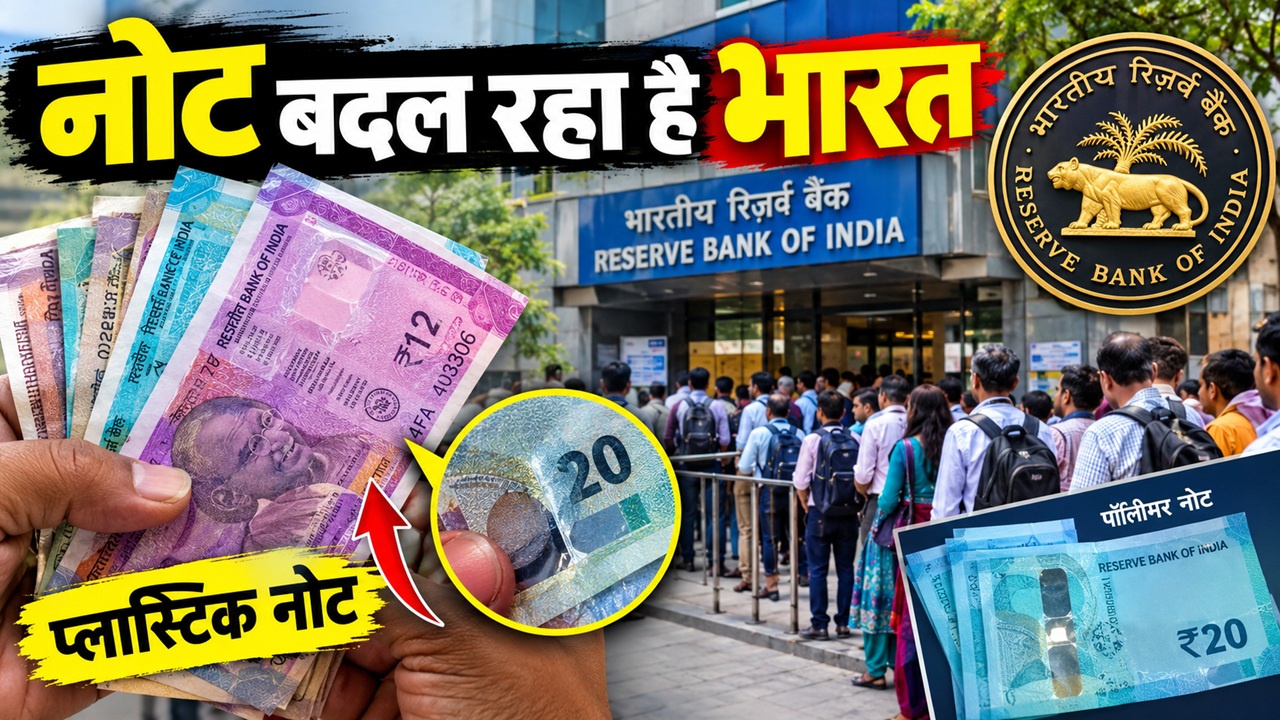 रूप बदलेगा रुपया! चीन-पाक से दूरी, जानवरों की चर्बी पर सख्ती... कैसा होगा भारत का नया प्लास्टिक नोट? रूप बदलेगा रुपया! चीन-पाक से दूरी, जानवरों की चर्बी पर सख्ती... कैसा होगा भारत का नया प्लास्टिक नोट?