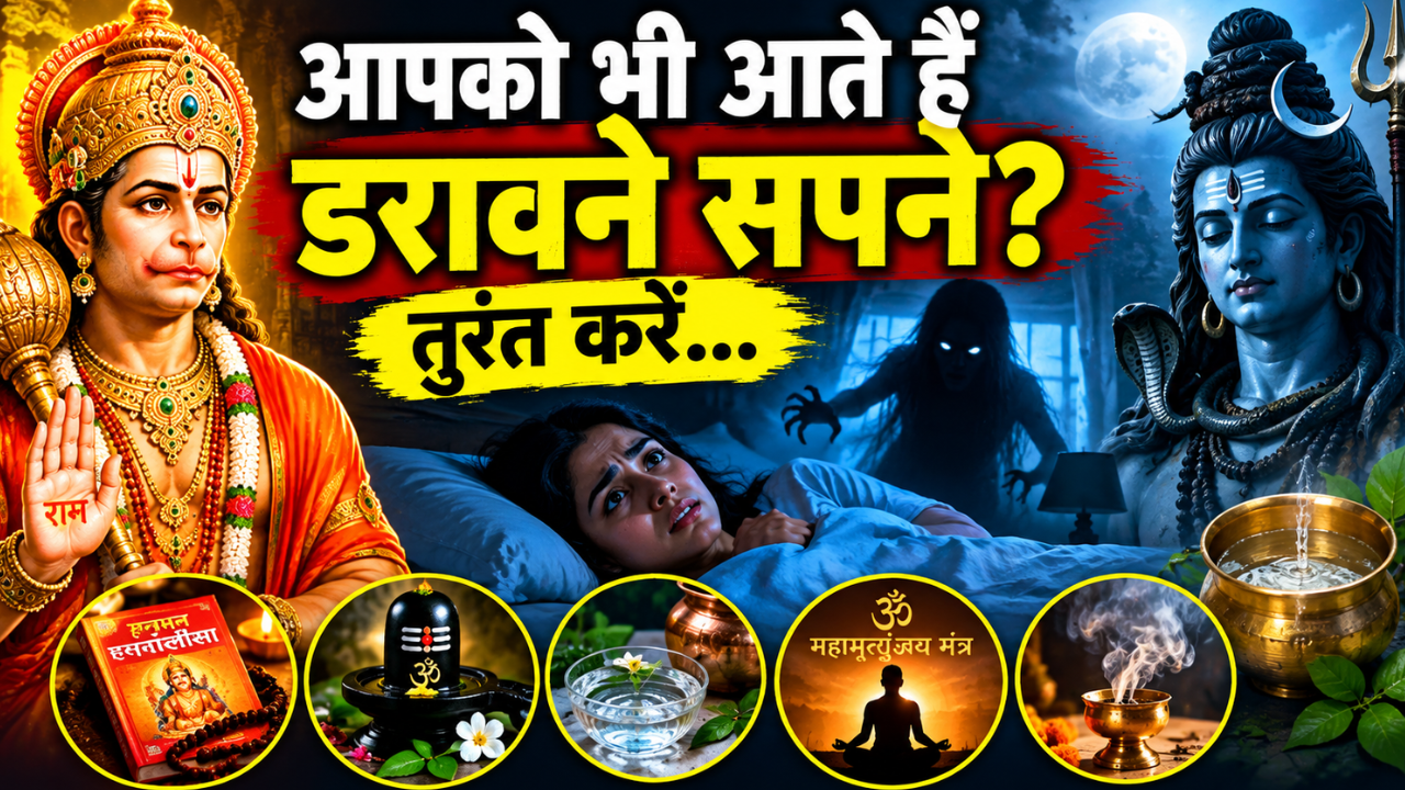 नींद में अचानक टूट जाती है सांस और दिखता है खौफनाक मंजर? तुरंत आजमाएं ये 5 अचूक उपाय! नींद में अचानक टूट जाती है सांस और दिखता है खौफनाक मंजर? तुरंत आजमाएं ये 5 अचूक उपाय!