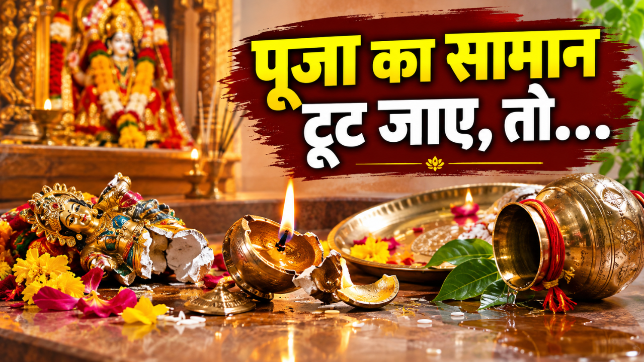 पूजा का सामान अचानक टूट जाए तो न करें नजरअंदाज, वास्तु में छिपा है गहरा इशारा पूजा का सामान अचानक टूट जाए तो न करें नजरअंदाज, वास्तु में छिपा है गहरा इशारा