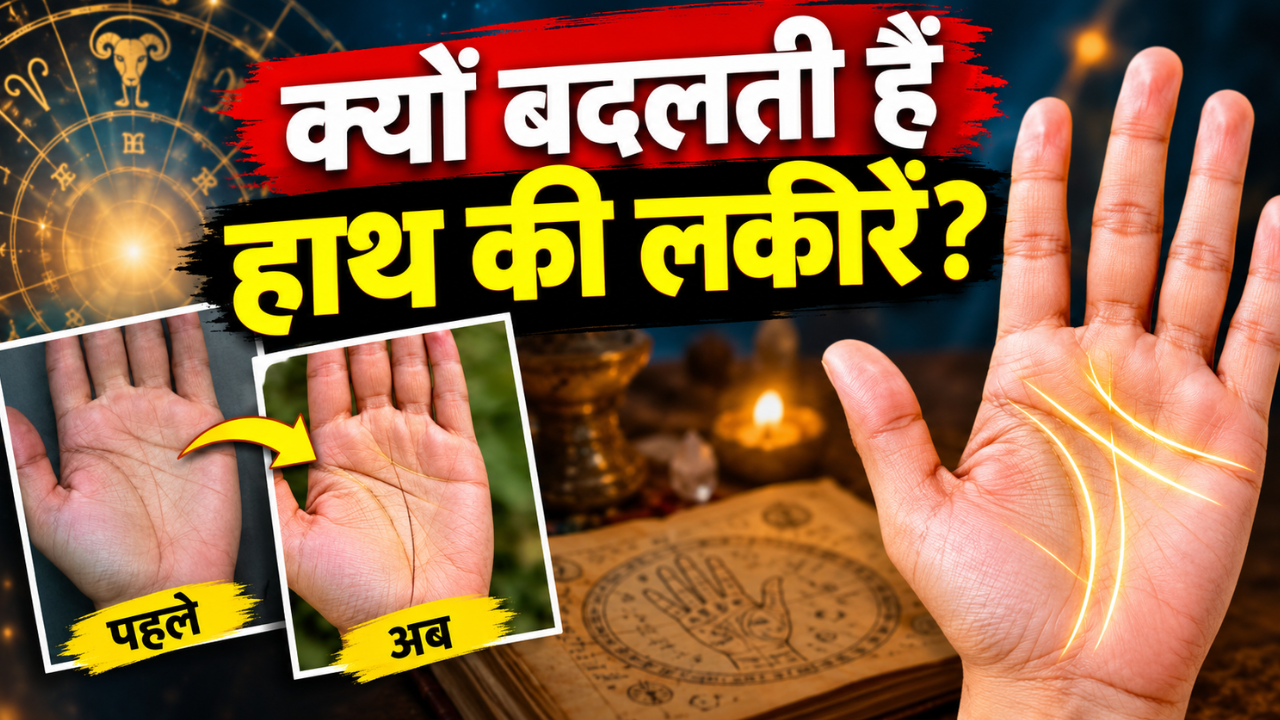 क्या सच में बदलती हैं हाथ की लकीरें? जानें हस्तरेखा शास्त्र का सच और बदलाव देखने का तरीका क्या सच में बदलती हैं हाथ की लकीरें? जानें हस्तरेखा शास्त्र का सच और बदलाव देखने का तरीका