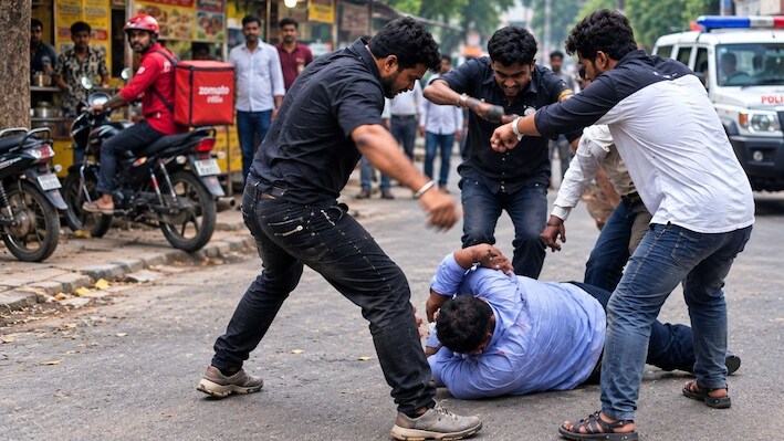 Delhi में घर के बाहर हंगामे का किया विरोध, मणिपुर के रहने वाले शख्स को पीट-पीटकर उतारा मौत के घाट