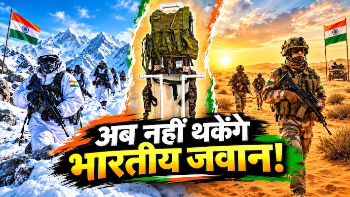 भारतीय सैनिकों का बोझ होगा हल्का! कोटा के इंजीनियर ने बनाया ‘हनुमंता एक्सो-1’, जानिए कैसे करता है काम