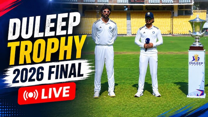 Duleep Trophy Final: तीसरे दिन का खेल खत्म, बैकफुट पर साउथ जोन, 242 रन पर खो दिए 6 विकेट, कप्तान तिलक पर लाज बचाने की जिम्मेदारी