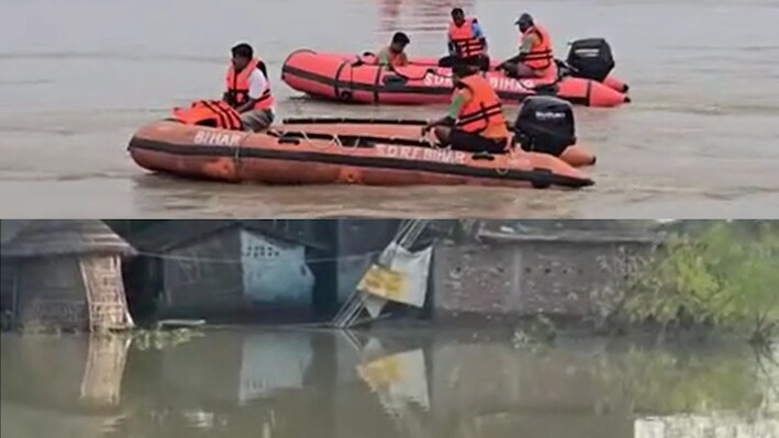 भागलपुर और सोनपुर में बाढ़ से मची तबाही: सैकड़ों गांव जलमग्न, NDRF और SDRF ने संभाला मोर्चा