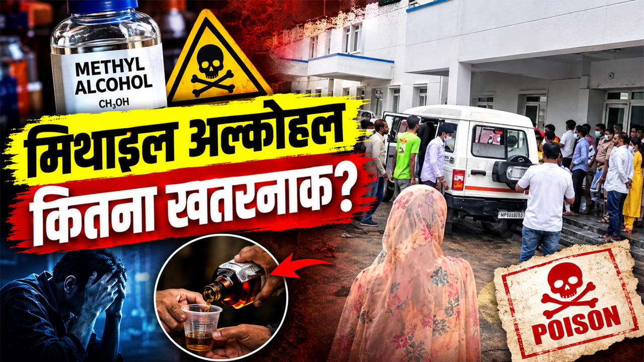 सागर में मिथाइल अल्कोहल से मौत की आशंका, 12 से 24 घंटे बाद होता है असर; डॉक्टर से जानिए कितना है खतरनाक सागर में मिथाइल अल्कोहल से मौत की आशंका, 12 से 24 घंटे बाद होता है असर; डॉक्टर से जानिए कितना है खतरनाक