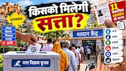 शहर की सरकार का पहला इम्तिहान, अलवर, भरतपुर, भीलवाड़ा और बीकानेर की सत्ता किसके हाथ? कल 11 घंटे EVM में कैद होगा जनादेश