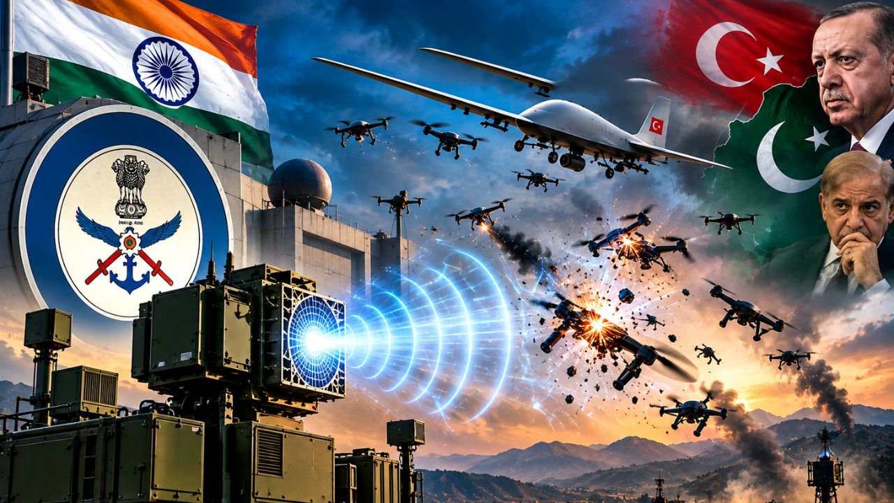 पाकिस्तान के टर्किश ड्रोन की उल्टी गिनती शुरू! DRDO की SHIELD बनेगी दुश्मन के ड्रोन का काल पाकिस्तान के टर्किश ड्रोन की उल्टी गिनती शुरू! DRDO की SHIELD बनेगी दुश्मन के ड्रोन का काल