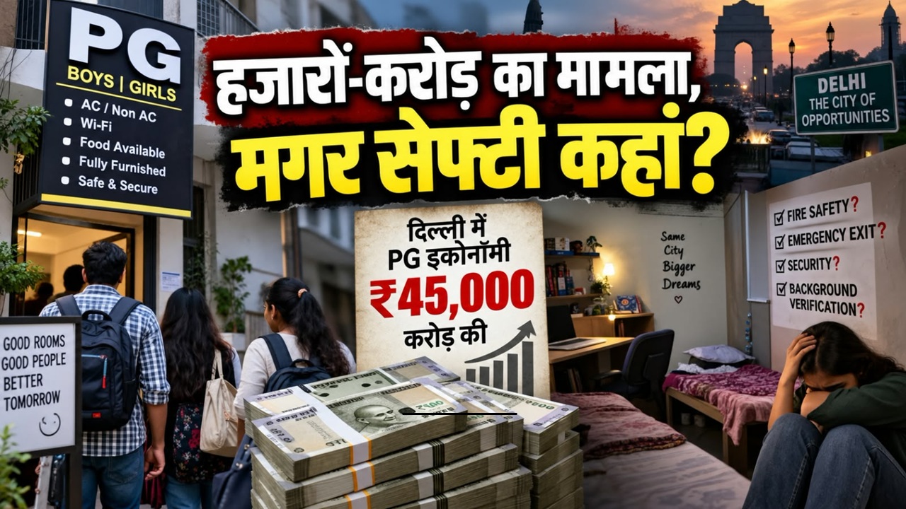 Indepth: डिमांड हाई, किराये में जाता है पाई-पाई, 45000 करोड़ की है दिल्ली की PG इकोनॉमी; समझें पूरा गणित Indepth: डिमांड हाई, किराये में जाता है पाई-पाई, 45000 करोड़ की है दिल्ली की PG इकोनॉमी; समझें पूरा गणित