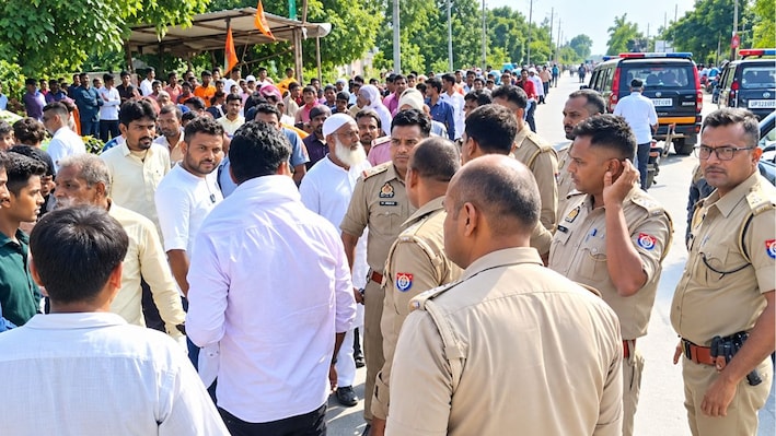 मुजफ्फरनगर में भीषण सड़क हादसा: रोडवेज बस ने बाइक सवारों को कुचला, 5 की दर्दनाक मौत