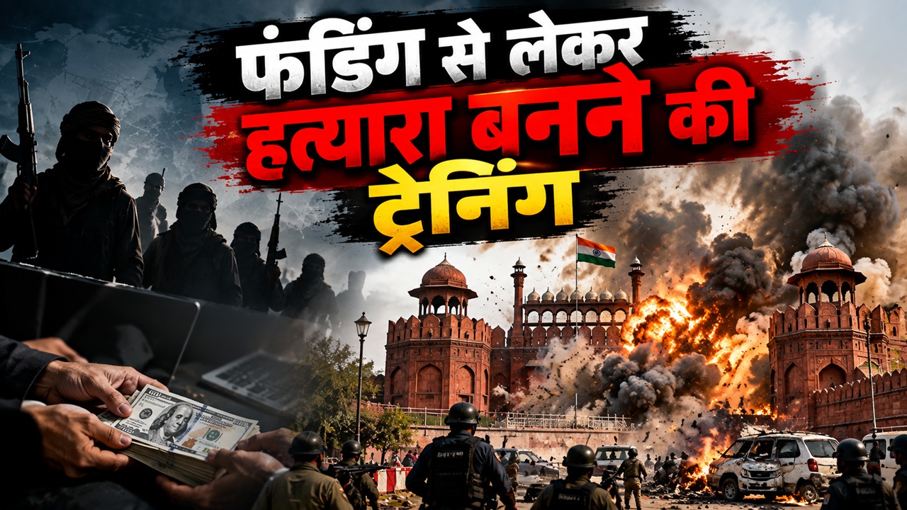 काली कमाई, बारूद की सप्लाई: शहीद का पैसा, किसने खींचा लाल किले पर तबाही का नक्शा! काली कमाई, बारूद की सप्लाई: शहीद का पैसा, किसने खींचा लाल किले पर तबाही का नक्शा!