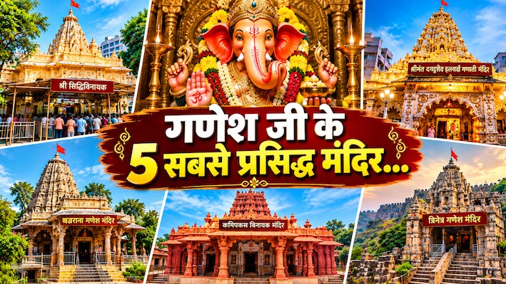 भारत के 5 सबसे अनोखे और प्रसिद्ध गणेश मंदिर: जानिए किसने बनवाया और क्या हैं इनके अनसुने रहस्य?
