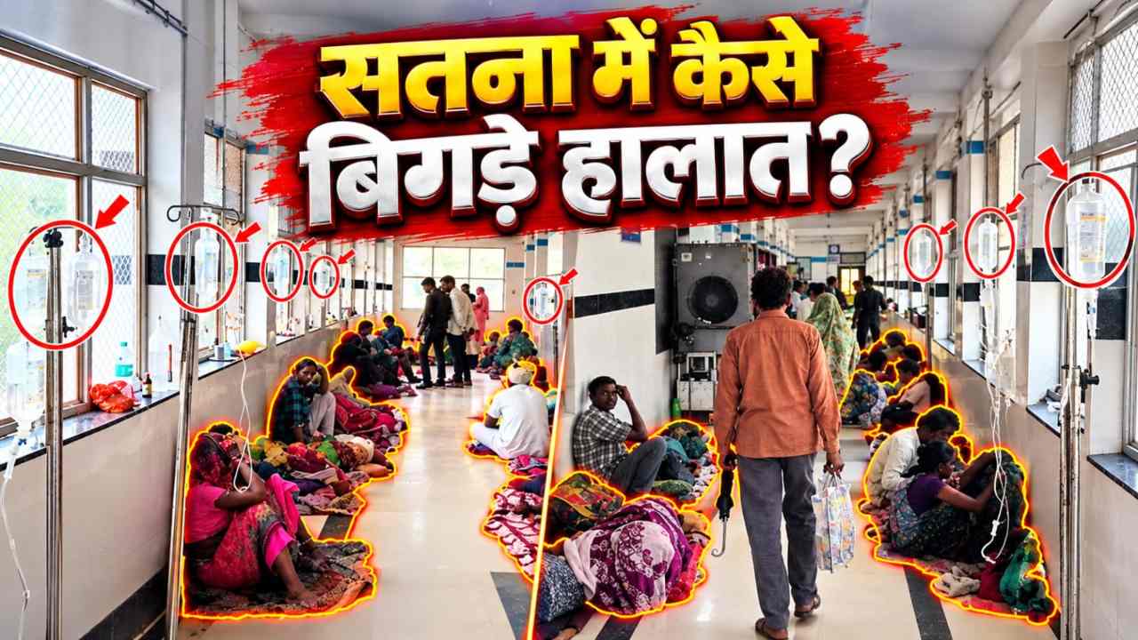 400 बेड, 600 से ज्यादा मरीज, 11000 के पार OPD, गलियारे में चल रहा इलाज, सतना अस्पताल में क्यों बिगड़ रहे हालात? 400 बेड, 600 से ज्यादा मरीज, 11000 के पार OPD, गलियारे में चल रहा इलाज, सतना अस्पताल में क्यों बिगड़ रहे हालात?