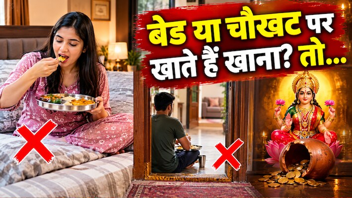 भूलकर भी इन 5 जगहों पर न खाएं खाना: वास्तु दोष से रूठ जाएंगी मां लक्ष्मी, छा जाएगी भयंकर कंगाली