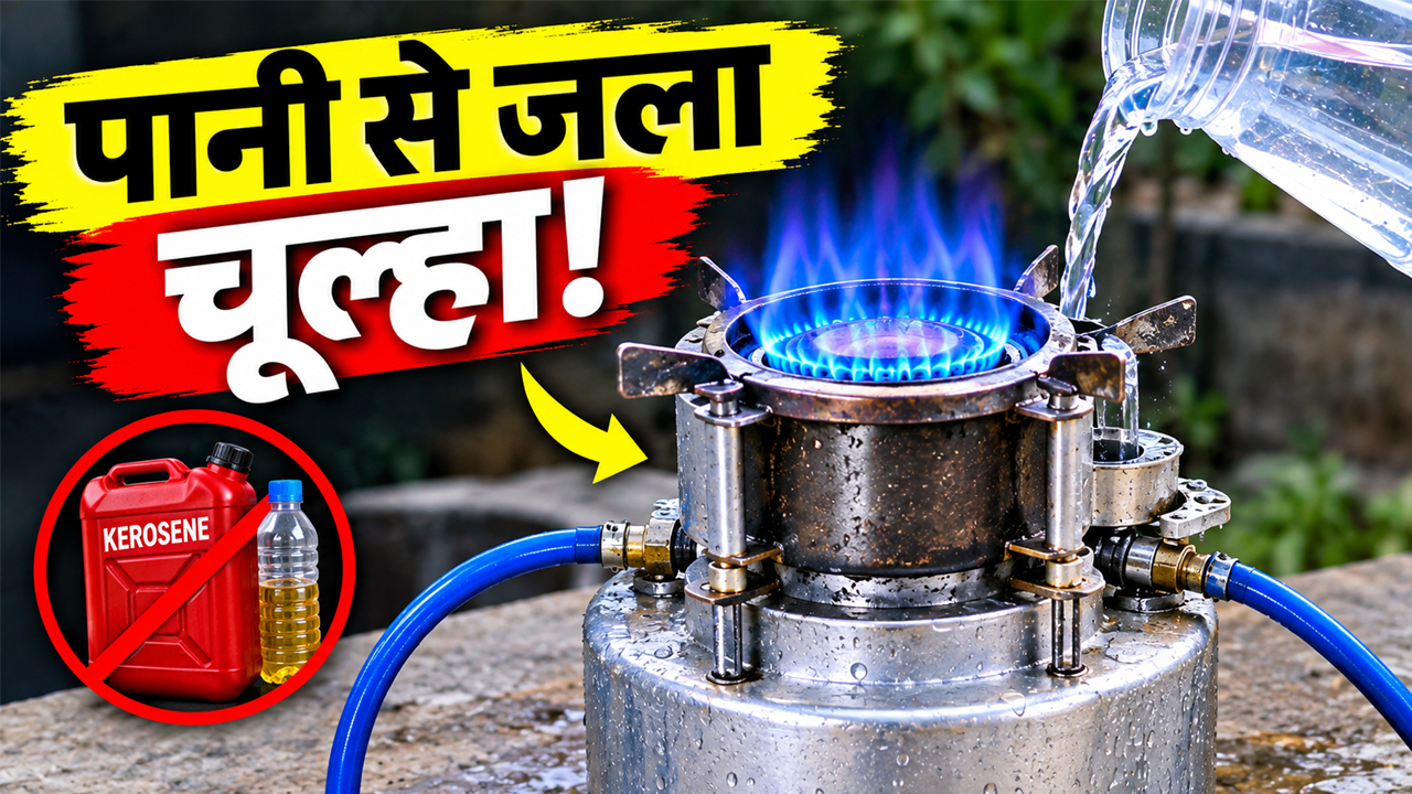 क्या है 'वाटर-केरोसिन स्टोव'? 16 साल के देसी जुगाड़बाज ने पानी से जलाकर दिखाया स्टोव, IIT वाले भी रह गए हैरान! क्या है 'वाटर-केरोसिन स्टोव'? 16 साल के देसी जुगाड़बाज ने पानी से जलाकर दिखाया स्टोव, IIT वाले भी रह गए हैरान!