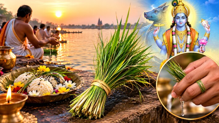 पितृ पक्ष में 'कुशा' के बिना अधूरा है तर्पण! गरुड़ पुराण के अनुसार जानें क्यों जरूरी है यह पवित्र घास