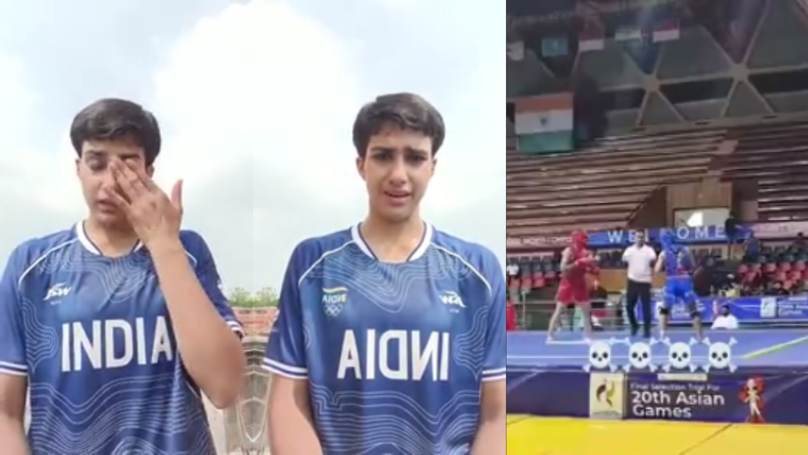 NO-1 खिलाड़ी का एशियन गेम्स टीम से नाम काटने का दावा, दिव्यांशी का वीडियो आया सामने NO-1 खिलाड़ी का एशियन गेम्स टीम से नाम काटने का दावा, दिव्यांशी का वीडियो आया सामने