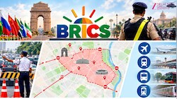 BRICS Summit: रात 8:15 से 11 बजे तक कई सड़कें बंद, कई रूट डायवर्ट, घर से निकलने से पहले देखें रास्ता