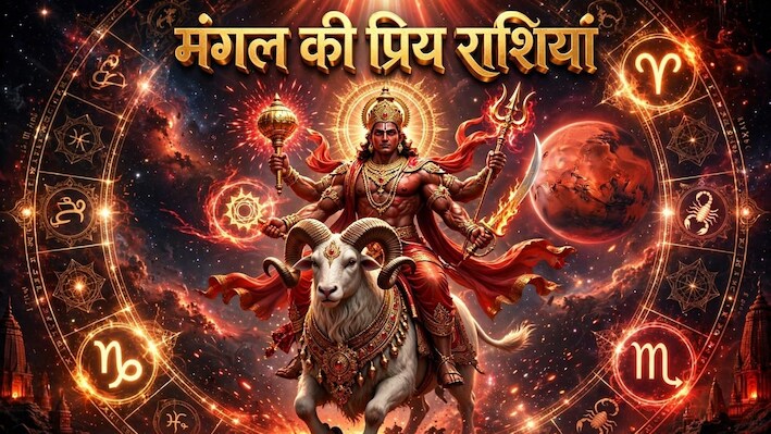 Mangal Favorite Rashi: मंगल ग्रह का असर इन 3 राशि वालों को बनाता है शक्तिशाली, इनमें होता है कुछ नया करने का जुनून!