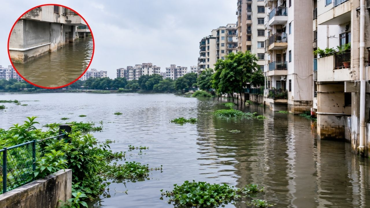 दिल्ली की इस झील से डर रहे लोग: यहां घरों की नींव तक पहुंच रहा पानी, क्या सत्य निकेतन जैसे हादसे की दस्तक तो नहीं? दिल्ली की इस झील से डर रहे लोग: यहां घरों की नींव तक पहुंच रहा पानी, क्या सत्य निकेतन जैसे हादसे की दस्तक तो नहीं?