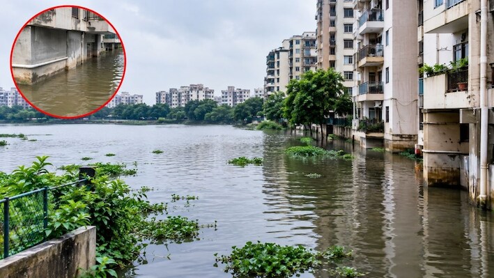दिल्ली की इस झील से डर रहे लोग: यहां घरों की नींव तक पहुंच रहा पानी, क्या सत्य निकेतन जैसे हादसे की दस्तक तो नहीं?