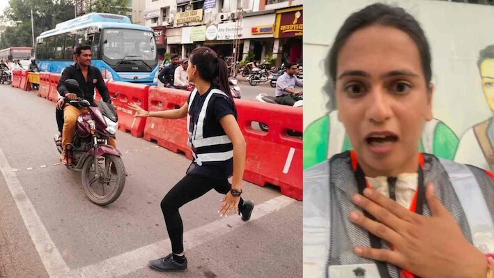 इंदौर की ‘डांसिंग कॉप’ से 'लेडीज जात' के ताने तक: जानिए कौन हैं इंदौर की ट्रैफिक गर्ल शुभी जैन, क्यों उठ रहे पुलिस पर सवाल?