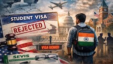 विदेश जाने का सपना टूटा! 40% से ज्यादा भारतीय छात्रों के Visa Applications रिजेक्ट, रिपोर्ट ने बढ़ाई टेंशन