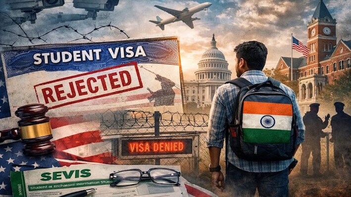 विदेश जाने का सपना टूटा! 40% से ज्यादा भारतीय छात्रों के Visa Applications रिजेक्ट, रिपोर्ट ने बढ़ाई टेंशन