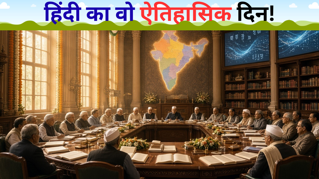 14 सितंबर को ही क्यों मनाते हैं हिंदी दिवस? संविधान से जुड़ी वो कहानी, जो हर भारतीय को पता होनी चाहिए 14 सितंबर को ही क्यों मनाते हैं हिंदी दिवस? संविधान से जुड़ी वो कहानी, जो हर भारतीय को पता होनी चाहिए