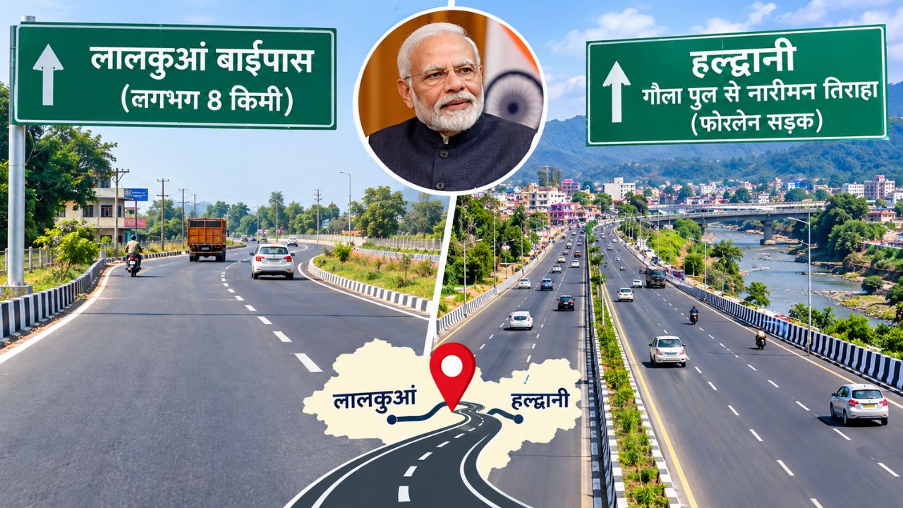 जाम से मिलेगी छुट्टी: हल्द्वानी और लालकुआं को बड़ा तोहफा, फोरलेन सड़क से सफर होगा आसान जाम से मिलेगी छुट्टी: हल्द्वानी और लालकुआं को बड़ा तोहफा, फोरलेन सड़क से सफर होगा आसान