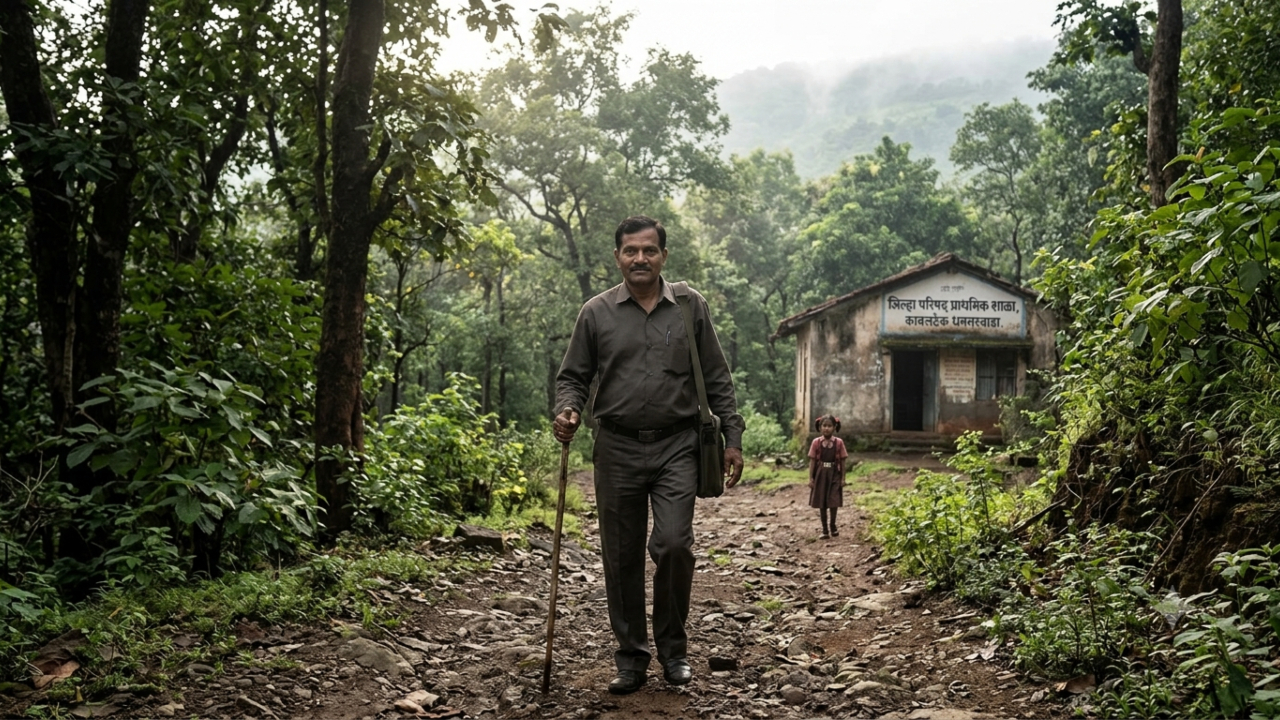 5 KM जंगल, जंगली जानवर और सिर्फ एक छात्रा... 13 साल से रोज स्कूल पहुंच रहे 55 साल के शिक्षक 5 KM जंगल, जंगली जानवर और सिर्फ एक छात्रा... 13 साल से रोज स्कूल पहुंच रहे 55 साल के शिक्षक