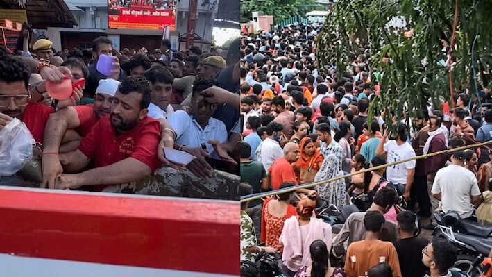 रील देखकर जयपुर पहुंचे देशभर के कुंवारे: बप्पा की मेहंदी के लिए रात से लगी कतार