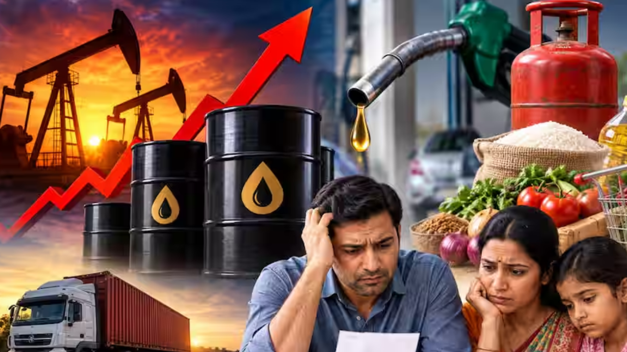 Crude Oil Price: कच्चा तेल 107 डॉलर के पार, आम आदमी की जेब पर बढ़ सकता है बोझ! क्या अब महंगा होगा पेट्रोल-डीजल? Crude Oil Price: कच्चा तेल 107 डॉलर के पार, आम आदमी की जेब पर बढ़ सकता है बोझ! क्या अब महंगा होगा पेट्रोल-डीजल?