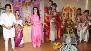 Bollywood Ganesh Chaturthi: सुनीता आहूजा ने किया बप्पा का स्वागत, गोविंदा गायब; अनन्या-रितेश ने ऐसे मनाया उत्सव